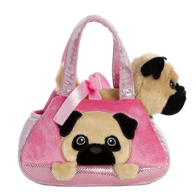 Pet in Carry Bag - Pug