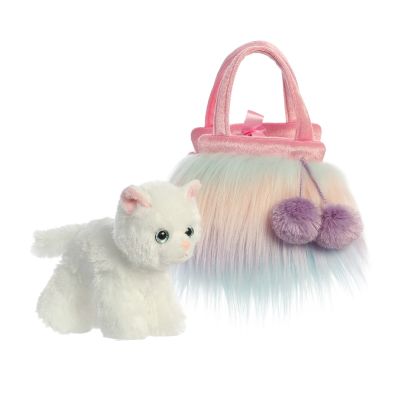 Pet in Carry Bag - Cat (Fluffy)