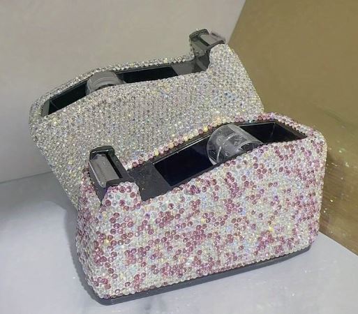Bling Tape Dispenser - Silver