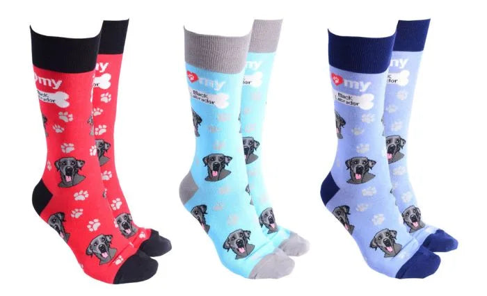 *Black Labrador Socks