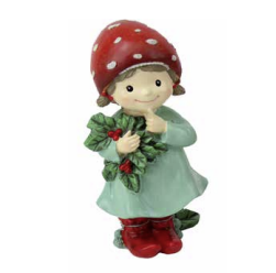Standing Mushroom Pixie - Mila