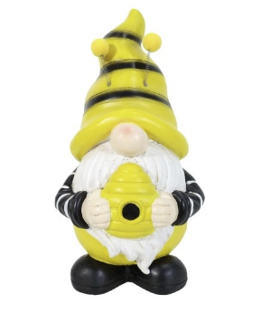 Bee Gnome w Honey Pot