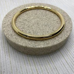Plain Bangle (Thin) - Gold