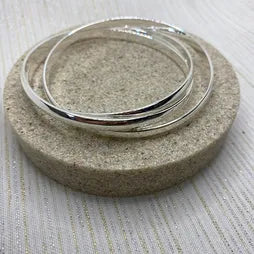 Interlinked Bangle Set (3pc) - Silver
