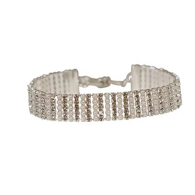 CZ & Pearl Slider - Silver