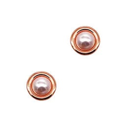 FW Pearl Border Studs (RG)
