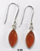 CARNELIAN Classic Earrings MQ