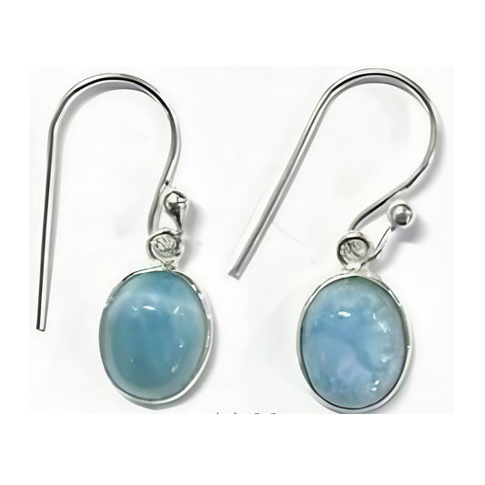 Larimar Drop Earrings - OVL