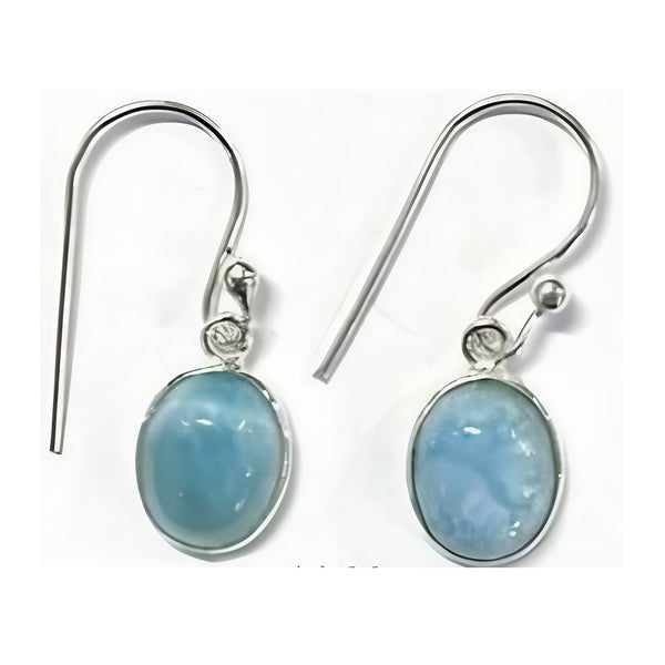 Larimar Drop Earrings - OVL