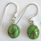 MOHAVE TQ (Green) Classic Earrings OVL