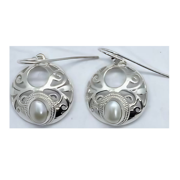 French Wire - Oval (Filigree) Pearl