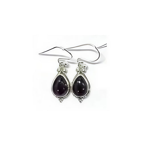 Boho 1 Garnet Earrings - TD