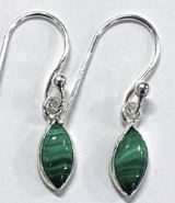 MALACHITE Classic Earrings MQ