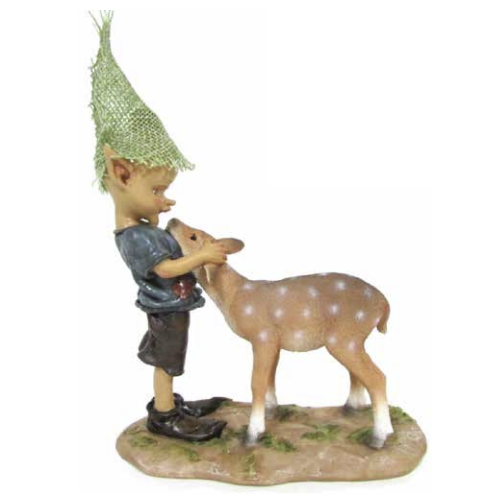 Elvin with Deer