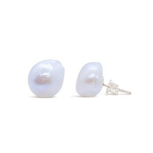 Pearl-Freshwater (Baroque) Studs