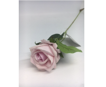 Light Pink Diamond Single Stem Velvet Rose (50m) (Copy)