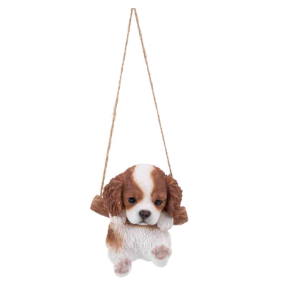 Hanging King Charles Spaniel