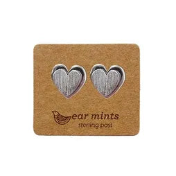 Double Heart Studs