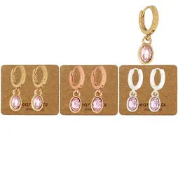 Huggies - Crystal Oval - Pink