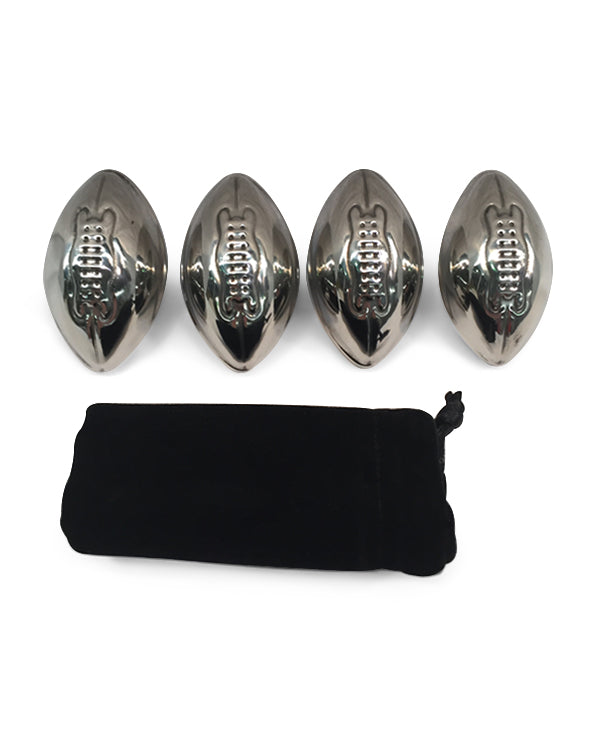Stainless-steel Ice Rugby Balls