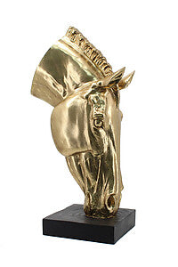 Gold Horsehead Figurine (Canberra Only)