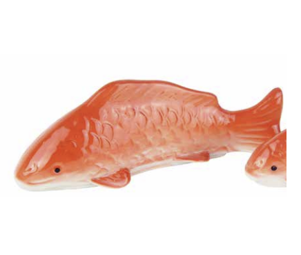 Ceramic Floating Koi Fish