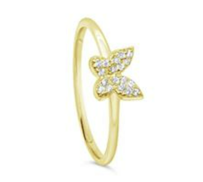 CZ Butterfly YG