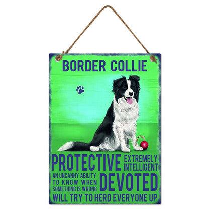 Border Collie Wall Hanging