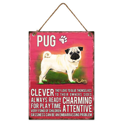 Pug Wall Hanging