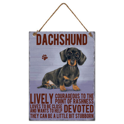 Dachshund Metal Wall Hanging