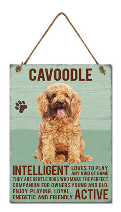 Cavoodle Metal Wall Hanging