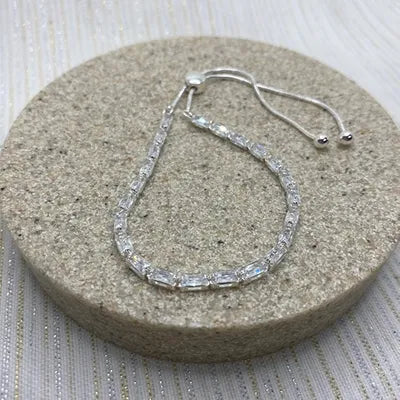 Stone Silver Slider - Clear