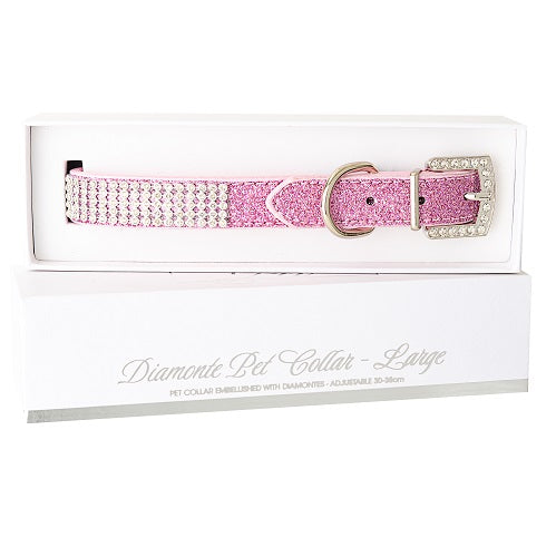 Luxury Pet Collars-Pink