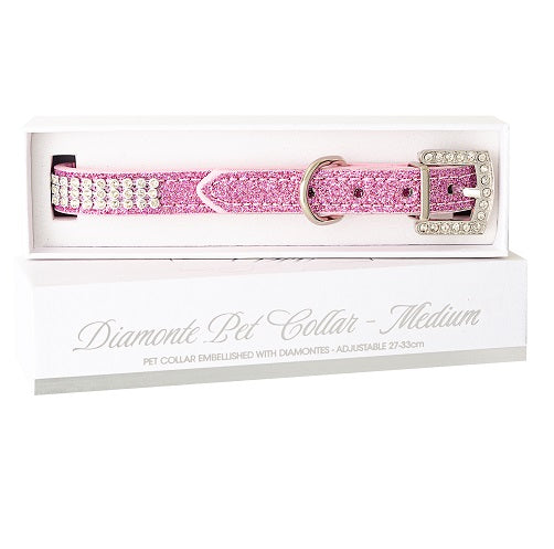 Luxury Pet Collars-Pink