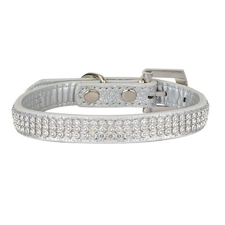 Luxury Pet Collars-Silver
