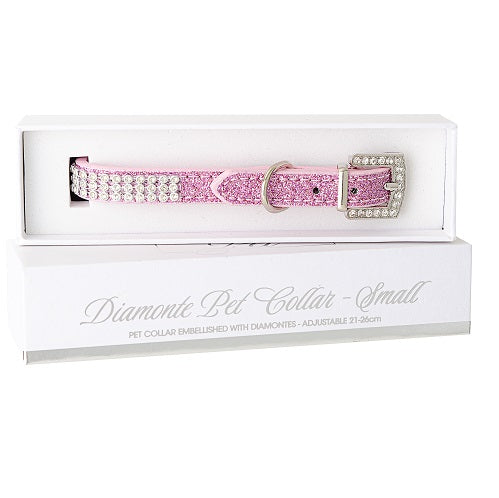 Luxury Pet Collars-Pink