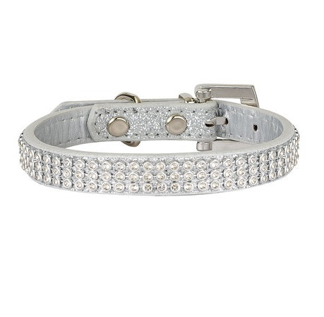 Luxury Pet Collars-Silver